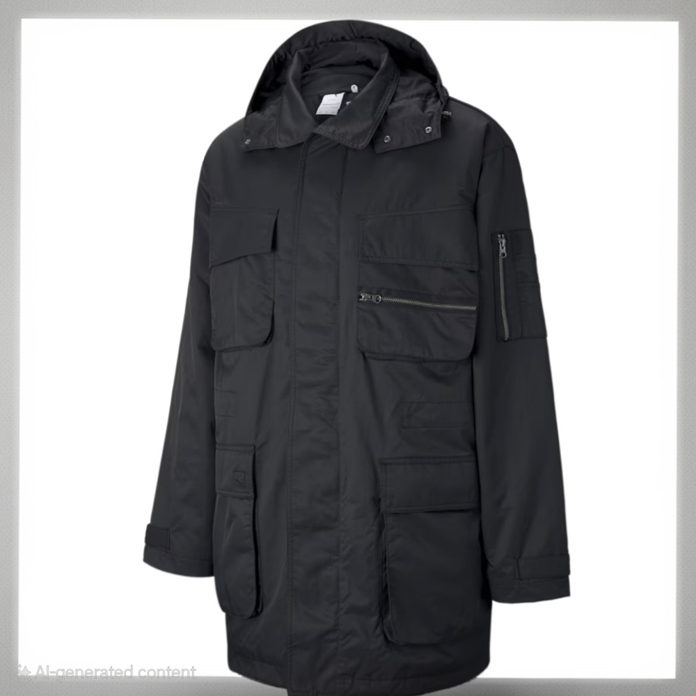 NWT PUMA x MAISON‎ KITSUNÉ Men's Military Jacket